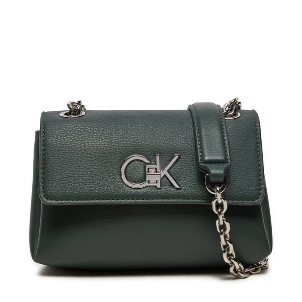 Calvin Klein Ročna torba Calvin Klein Shouder Bag K60K612546 Zelena