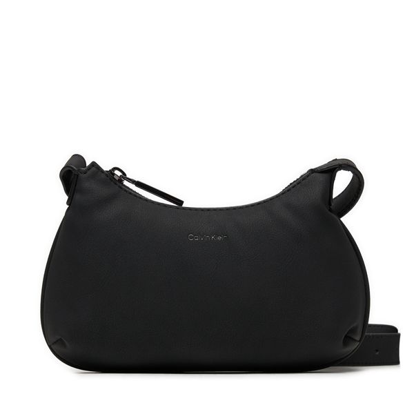 Calvin Klein Ročna torba Calvin Klein Soft Crossbody K60K612112 Črna