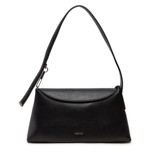 Calvin Klein Ročna torba Calvin Klein Soft Sculpt Shoulder Bag K60K612565 Črna