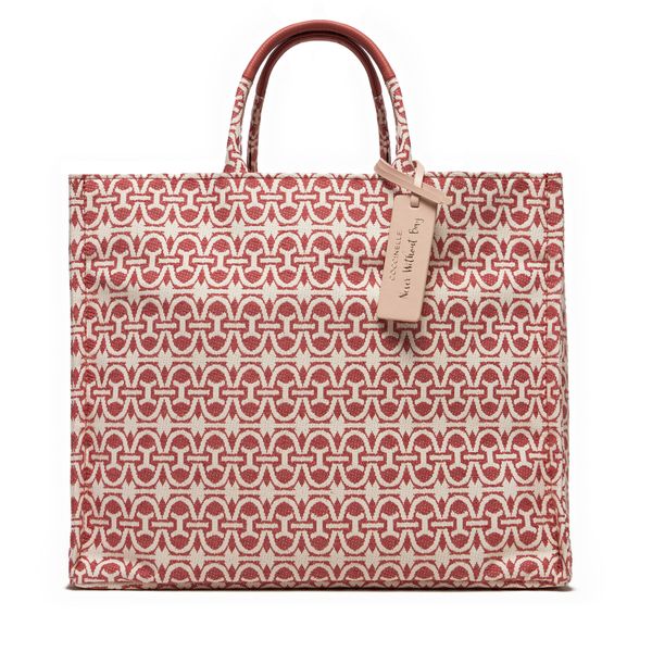 Coccinelle Ročna torba Coccinelle MBD Never Without Bag Monogram E1 MBD 18 01 01 Roza