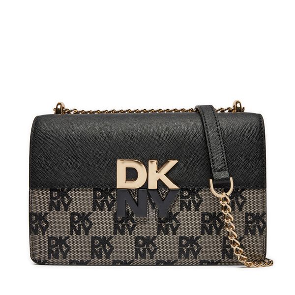 DKNY Ročna torba DKNY Echo Sm Chain Flap R423YE31 Črna