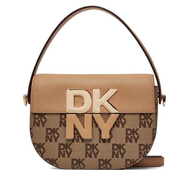 DKNY Ročna torba DKNY Echo Sm Flap Cbody R42EYE28 Rjava