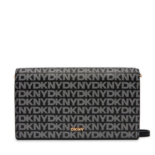 DKNY Ročna torba DKNY Farah Clutch R4255E37 Črna