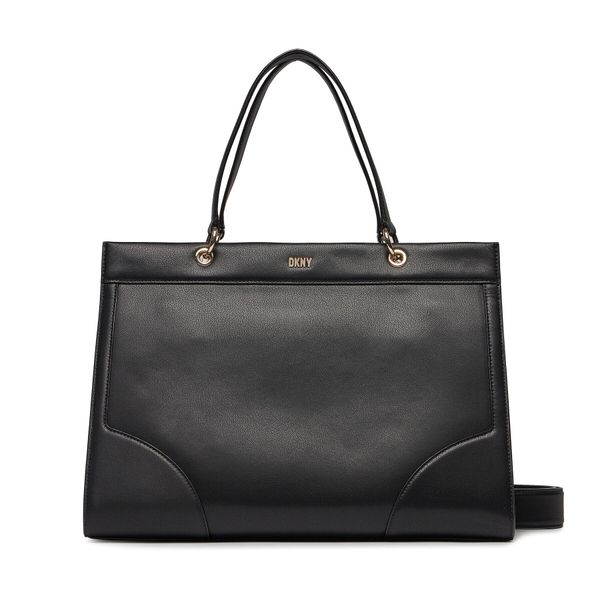 DKNY Ročna torba DKNY Gramercy Md Satchel R33DCY36 Črna