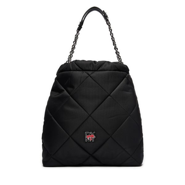 DKNY Ročna torba DKNY Heart Of Ny Quilted R42BEF50 Črna