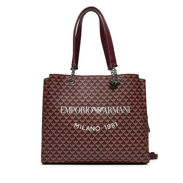 Emporio Armani Ročna torba Emporio Armani Y3D158 YWS0E 80801 Rjava