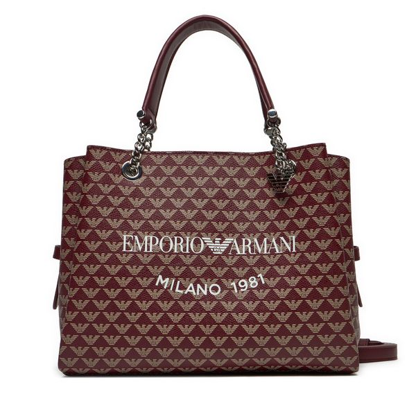 Emporio Armani Ročna torba Emporio Armani Y3D159 YWS0E 80801 Rjava