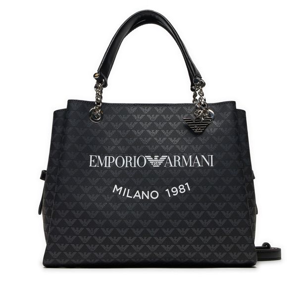 Emporio Armani Ročna torba Emporio Armani Y3D159 YWS0E 86284 Nero/Nero/Bianco