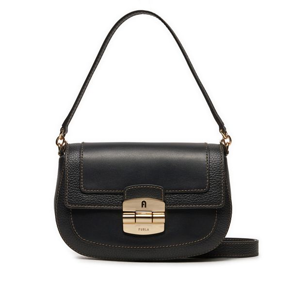 Furla Ročna torba Furla Club 2 S Crossbody 26 WB00920-BX0053-O6000 Črna