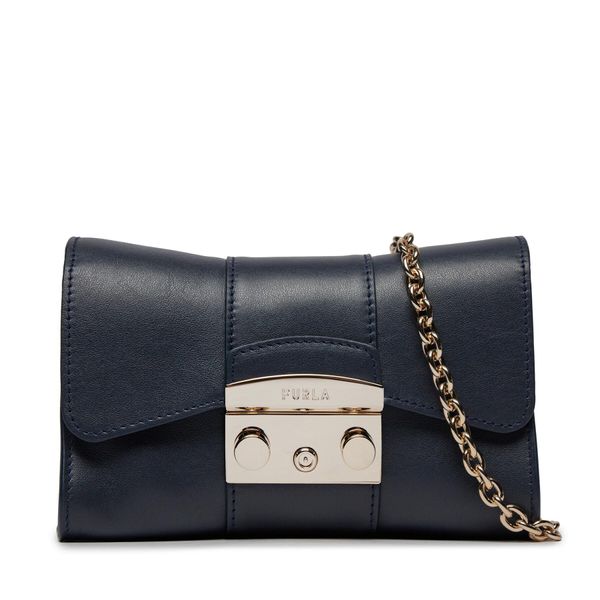 Furla Ročna torba Furla Metropolis Mini Crossbody Remi WB00930-BX1709-2676S-9076 Mornarsko modra