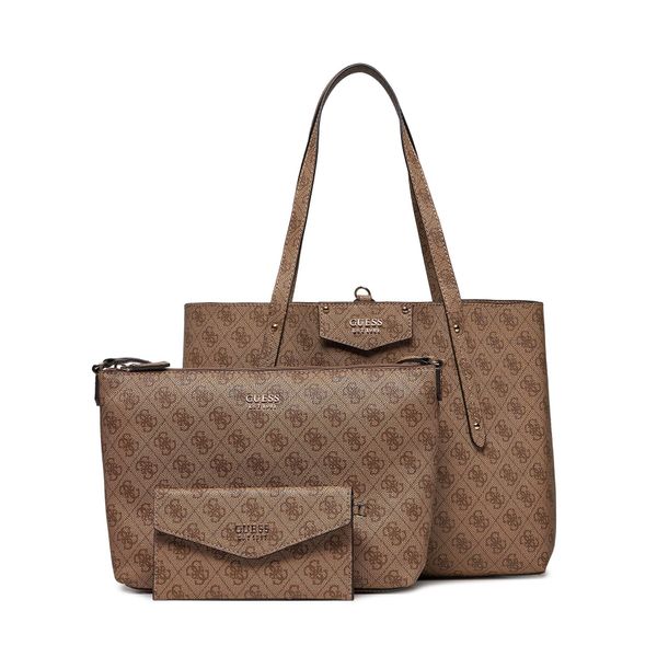 Guess Ročna torba Guess Brenton Tote HWEBG8 39023 Rjava