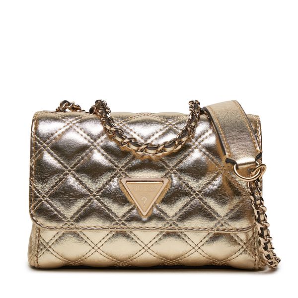 Guess Ročna torba Guess Giully (QM) Mini-Bags HWQM87 48740 Zlata