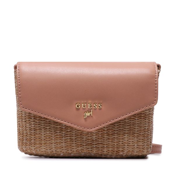 Guess Ročna torba Guess Mini Shoulder Tote B J3GZ18 WFHH0 Roza