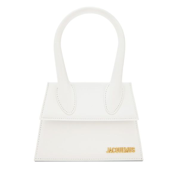 JACQUEMUS Ročna torba JACQUEMUS Le Chiquito Moyen 213BA002-3000 Bela