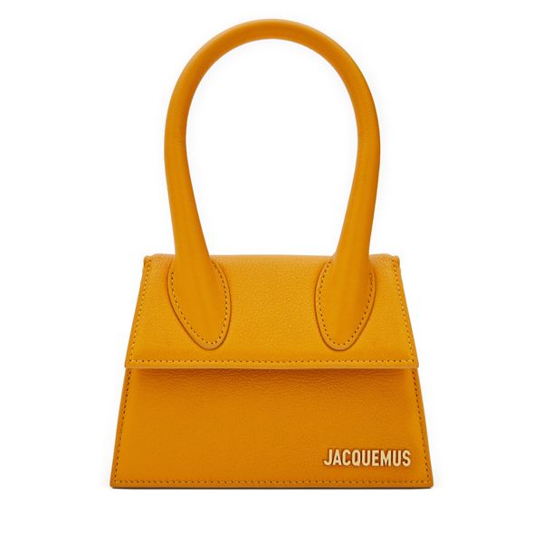 JACQUEMUS Ročna torba JACQUEMUS Le Chiquito Moyen 213BA002-3163 Oranžna