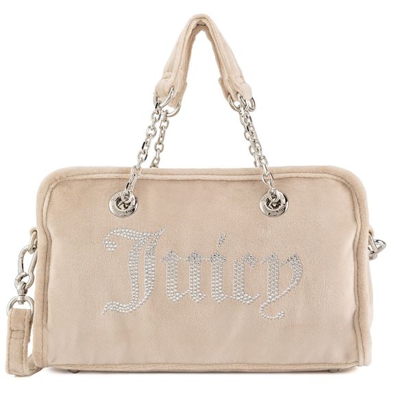 Juicy Couture Ročna torba Juicy Couture BIJXT5465WPO Bež