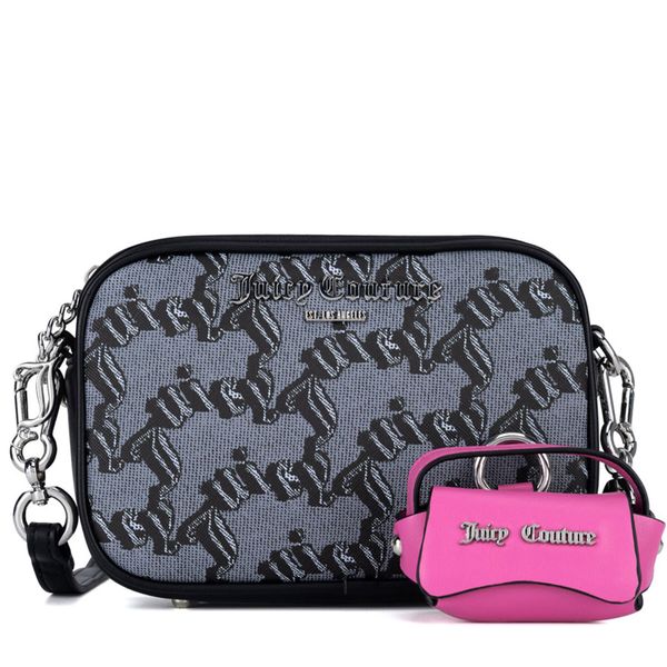 Juicy Couture Ročna torba Juicy Couture BIJXT8657WVP Črna