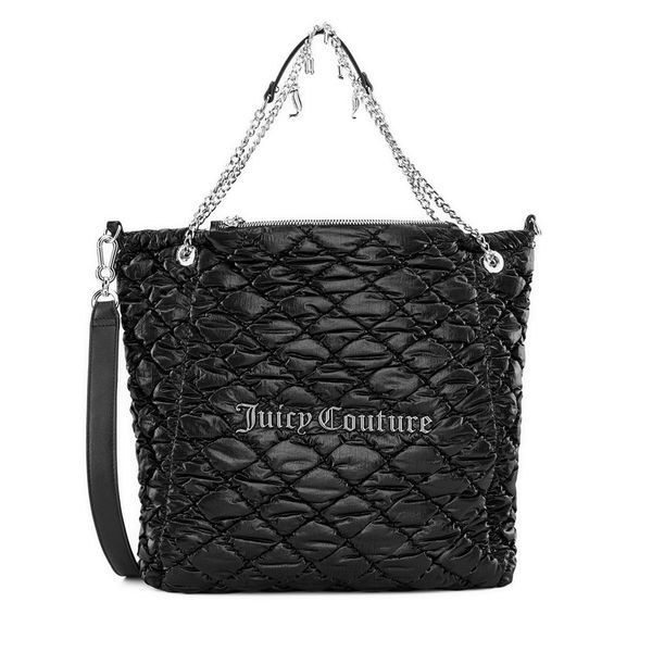 Juicy Couture Ročna torba Juicy Couture BIJXT8667WRY Črna