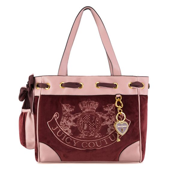 Juicy Couture Ročna torba Juicy Couture BIJXT8674WZC Rdeča