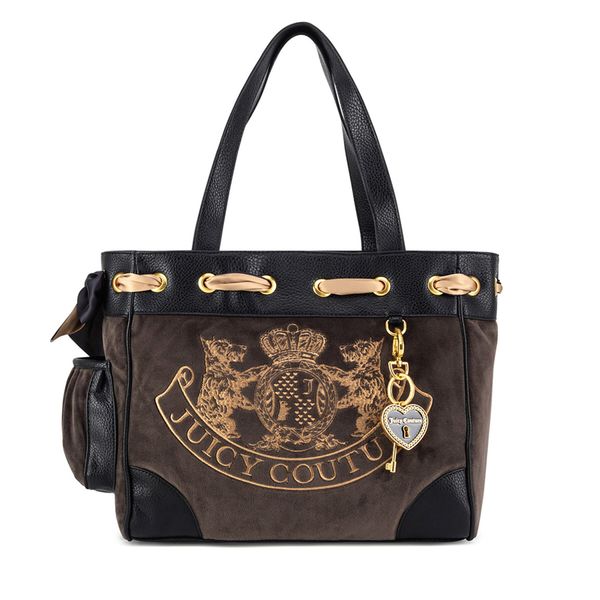 Juicy Couture Ročna torba Juicy Couture BIJXT8674WZC Rjava