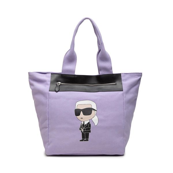 KARL LAGERFELD Ročna torba KARL LAGERFELD 230W3015 Vijolična