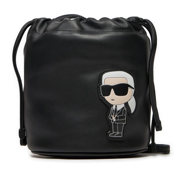 KARL LAGERFELD Ročna torba KARL LAGERFELD 230W3043 Črna