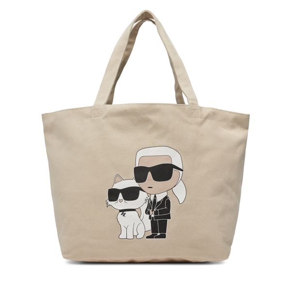 KARL LAGERFELD Ročna torba KARL LAGERFELD 235W3987 Bela