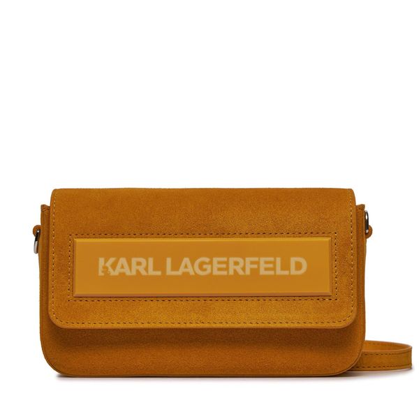 KARL LAGERFELD Ročna torba KARL LAGERFELD 236W3180 Oranžna