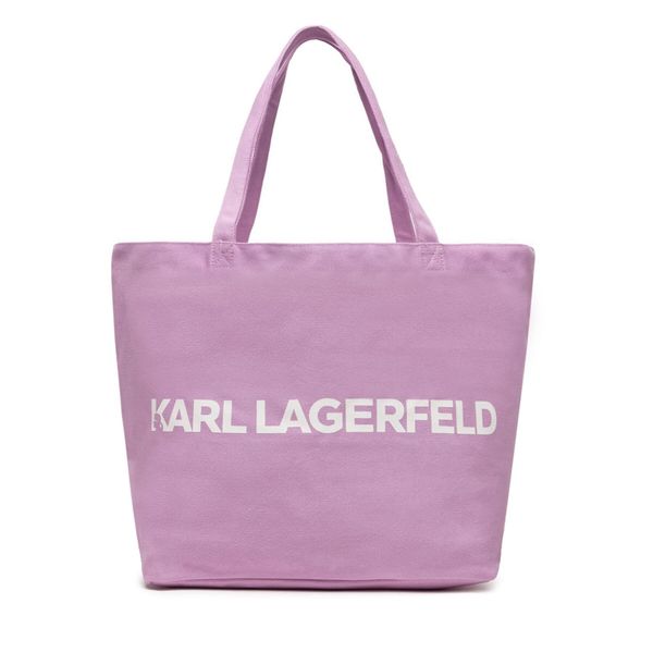 KARL LAGERFELD Ročna torba KARL LAGERFELD 240W3870 Vijolična