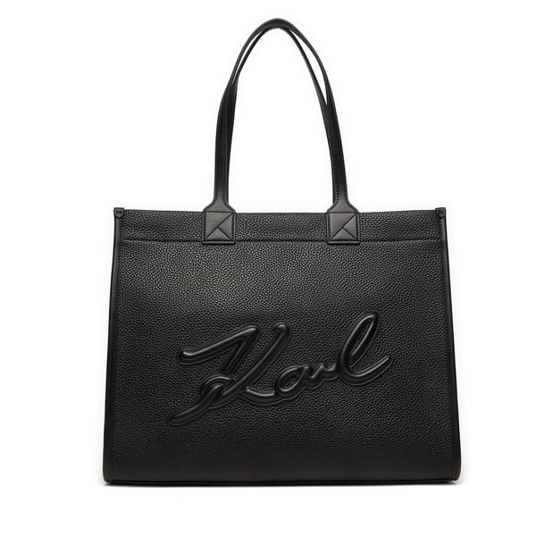 KARL LAGERFELD Ročna torba KARL LAGERFELD 245W3091 Črna