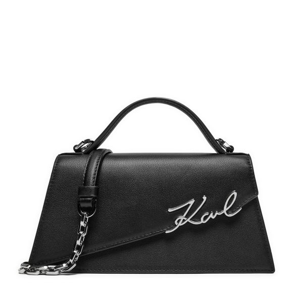 KARL LAGERFELD Ročna torba KARL LAGERFELD 246W3099 Črna