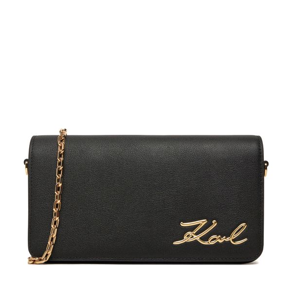 KARL LAGERFELD Ročna torba KARL LAGERFELD 246W3297 Črna