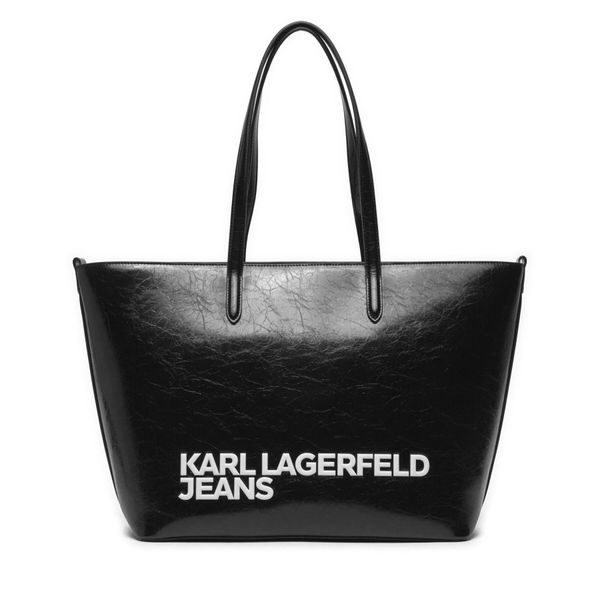 Karl Lagerfeld Jeans Ročna torba Karl Lagerfeld Jeans 241J3001 Black