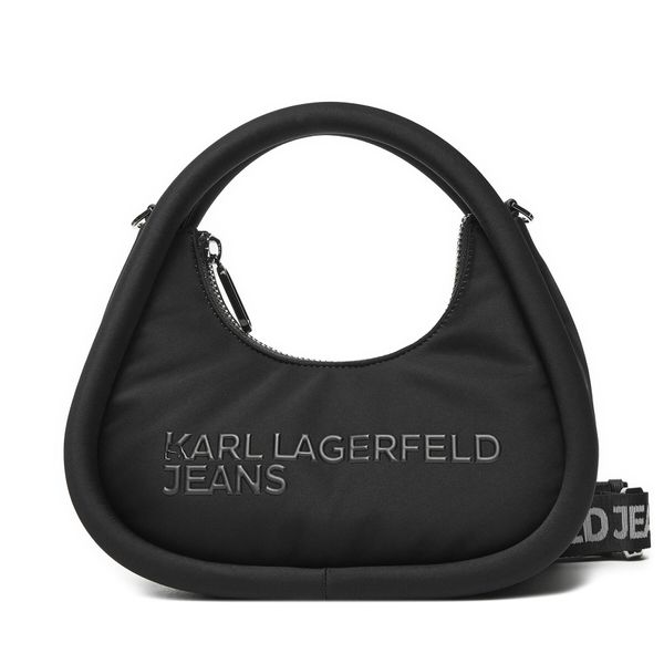 Karl Lagerfeld Jeans Ročna torba Karl Lagerfeld Jeans 246J3015 Črna