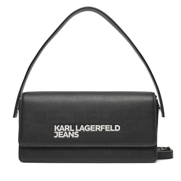 Karl Lagerfeld Jeans Ročna torba Karl Lagerfeld Jeans 246J3089 Črna