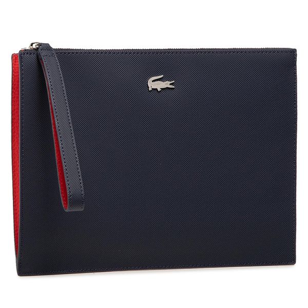 Lacoste Ročna torba Lacoste Clutch NF2791AA Mornarsko modra