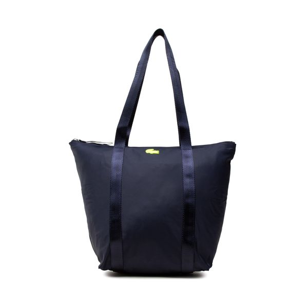 Lacoste Ročna torba Lacoste M Shopping Bag NF3619YA Mornarsko modra