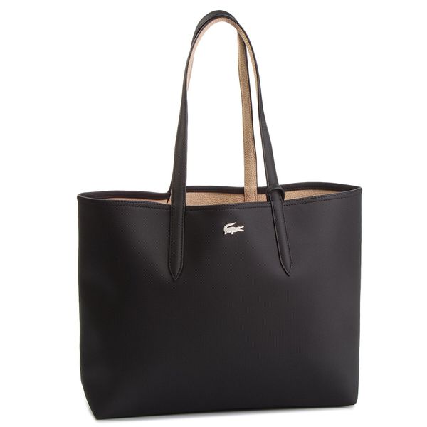 Lacoste Ročna torba Lacoste Shopping Bag NF2142AA Črna