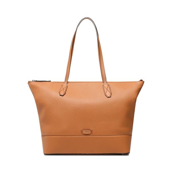 Lancel Ročna torba Lancel Ew Zip Tote Bag A1209020TU Camel