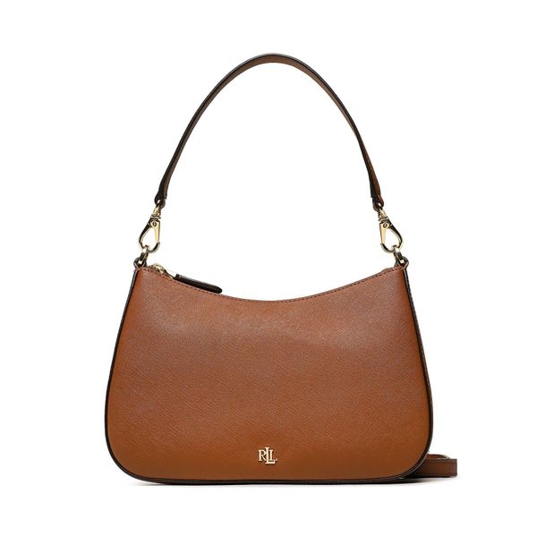 LAUREN RALPH LAUREN Ročna torba Lauren Ralph Lauren Danni 26 431883768007 Rjava