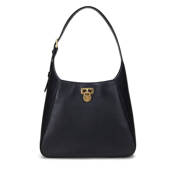 LAUREN RALPH LAUREN Ročna torba LAUREN RALPH LAUREN Large Tanner Shoulder Bag 431956790002 Črna