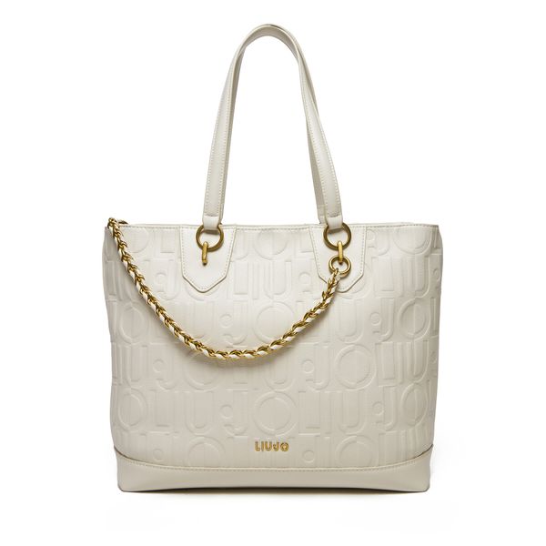 Liu Jo Ročna torba Liu Jo Ecs M Tote AA5197 E0538 Écru