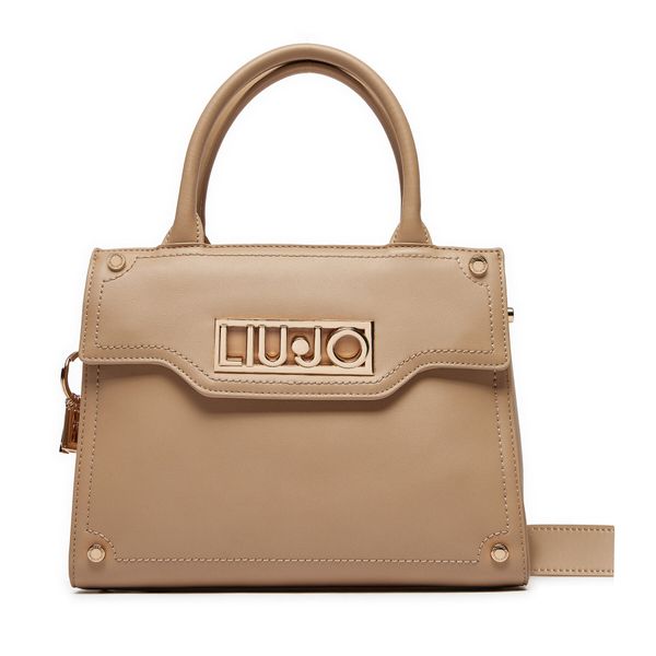 Liu Jo Ročna torba Liu Jo Ecs S Satchel AA4111 E0003 Biscuit 61320