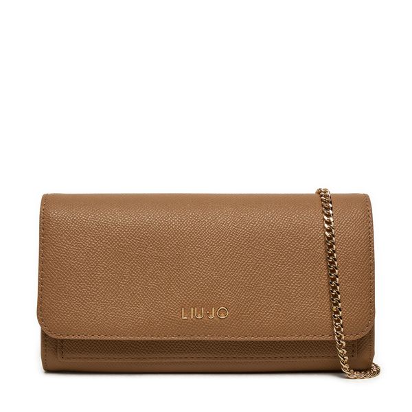 Liu Jo Ročna torba Liu Jo Ecs Xl Bifold AF4272 E0087 Rjava