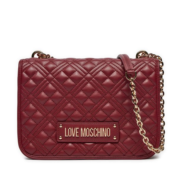 LOVE MOSCHINO Ročna torba LOVE MOSCHINO JC4000PP1LLA0552 Bordo rdeča