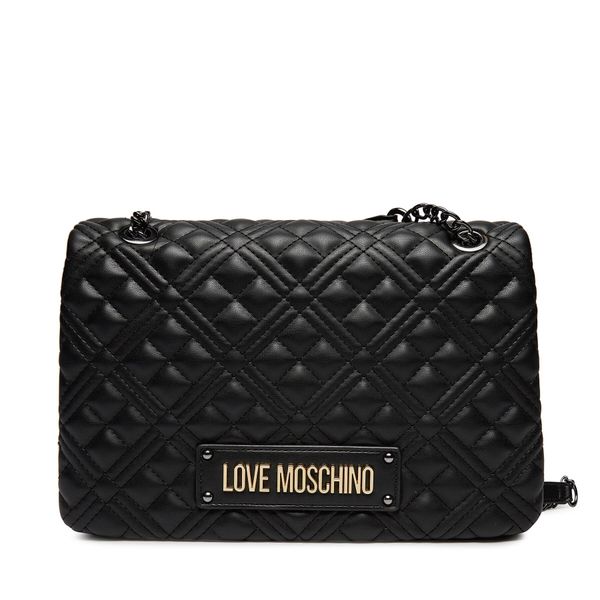 LOVE MOSCHINO Ročna torba LOVE MOSCHINO JC4014PP1ILA000A Nero