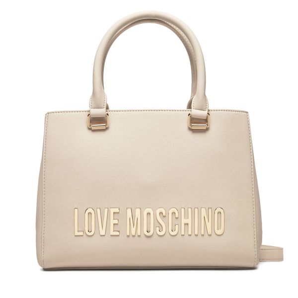 LOVE MOSCHINO Ročna torba LOVE MOSCHINO JC4022PP1LKD0110 Écru