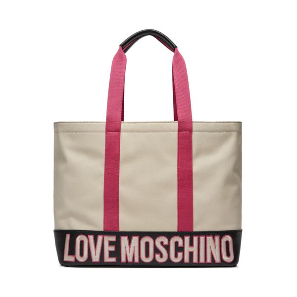 LOVE MOSCHINO Ročna torba LOVE MOSCHINO JC4036PP1ILF110B Bež