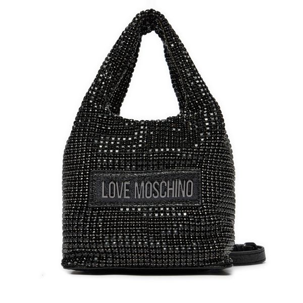 LOVE MOSCHINO Ročna torba LOVE MOSCHINO JC4044PP1LLP100A Črna