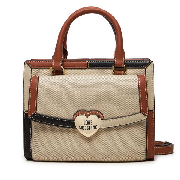 LOVE MOSCHINO Ročna torba LOVE MOSCHINO JC4045PP1ILH110A Bež